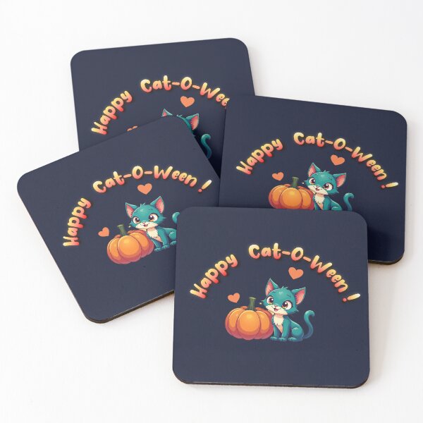 Item preview, Happy Cat-O-Ween designed and sold by ElJuloCorner.