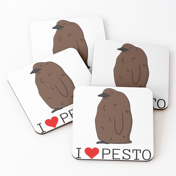 Item preview, I Love Pesto the Penguin designed and sold by Magnolia Valley Art.