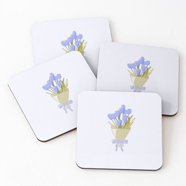 Item preview, Cute blue tulip bouquet designed and sold by SnugbugStudios.