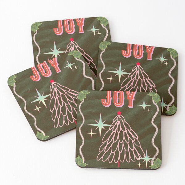 Item preview, Pink Christmas Tree - Vintage Christmas Gift designed and sold by bowsbotanicals.