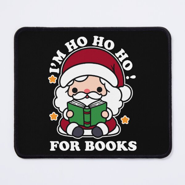 Item preview, Santa’s Christmas Bookish Fun designed and sold by Mustapha ALAHAYANE.