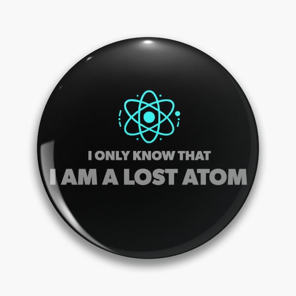 Item preview, I only know that I am a lost atom designed and sold by artificevision.
