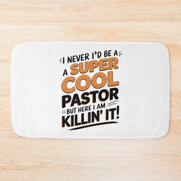 Item preview, Super Cool Pastor, Killin' It with Pride and Style , funny idea , funy quote designed and sold by masteryStore.