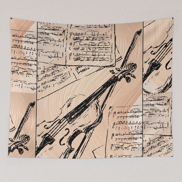 Item preview, String instrument illustration designed and sold by eviolni.