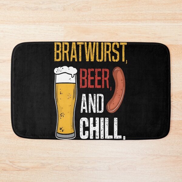 Item preview, Oktoberfest Bratwurst Beer And Chill designed and sold by KitonicTees.