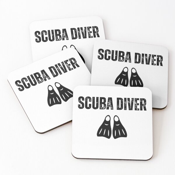 Item preview, Sucba Diving Graphic with Fins 2.0 designed and sold by SLGA-Designs.
