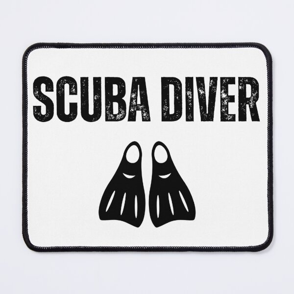 Item preview, Sucba Diving Graphic with Fins 2.0 designed and sold by SLGA-Designs.