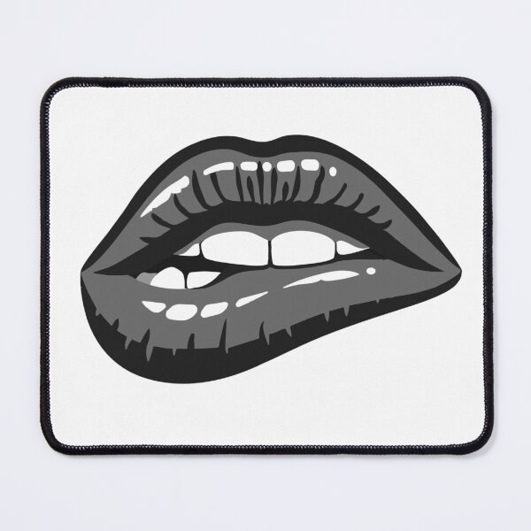 Item preview, Black lips icon designed and sold by Ryslissa.
