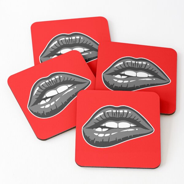 Item preview, Black lips icon designed and sold by Ryslissa.