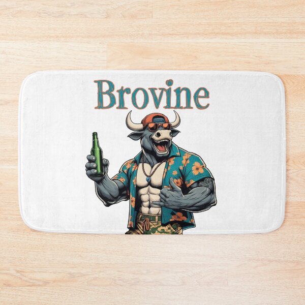 Item preview, Brovine 1 - Buff bovine dude models bro style designed and sold by Matthew Kinnersly.