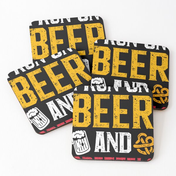 Item preview, I Run On Beer And Pretzels Oktoberfest designed and sold by KitonicTees.