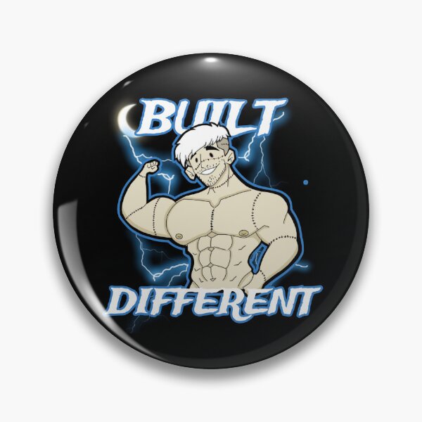 Item preview, Built Different designed and sold by Whitelaw Comics.