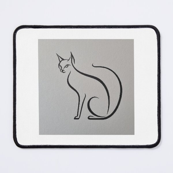 Item preview, Purrfect Elegance: Minimalist Cat Design designed and sold by SeanOsShirts.