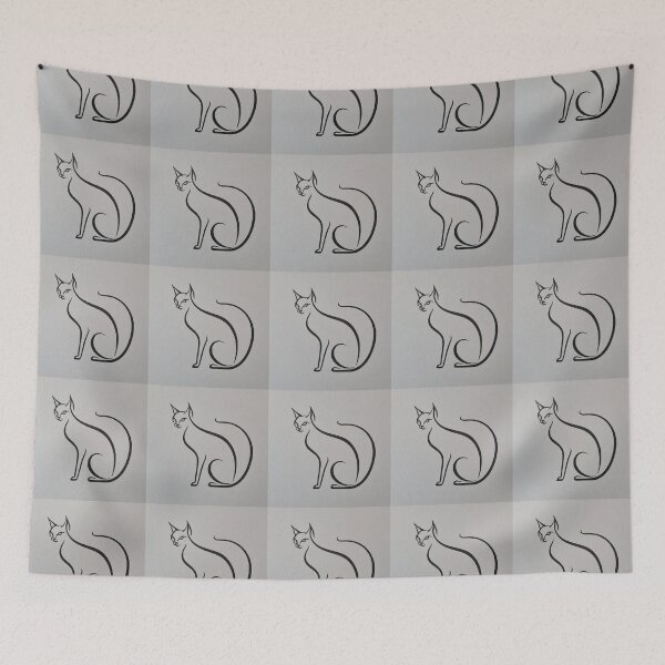 Item preview, Purrfect Elegance: Minimalist Cat Design designed and sold by SeanOsShirts.