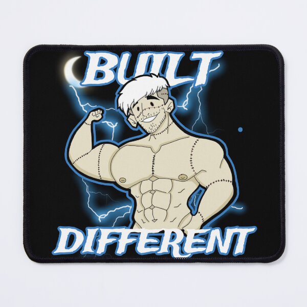 Item preview, Built Different designed and sold by Whitelaw Comics.