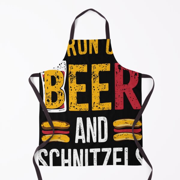 Item preview, I Run On Beer And Schnitzels designed and sold by KitonicTees.