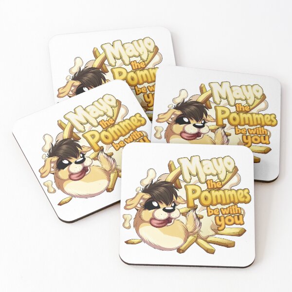 Item preview, Mayo the Pommes be with you designed and sold by LupiArts.