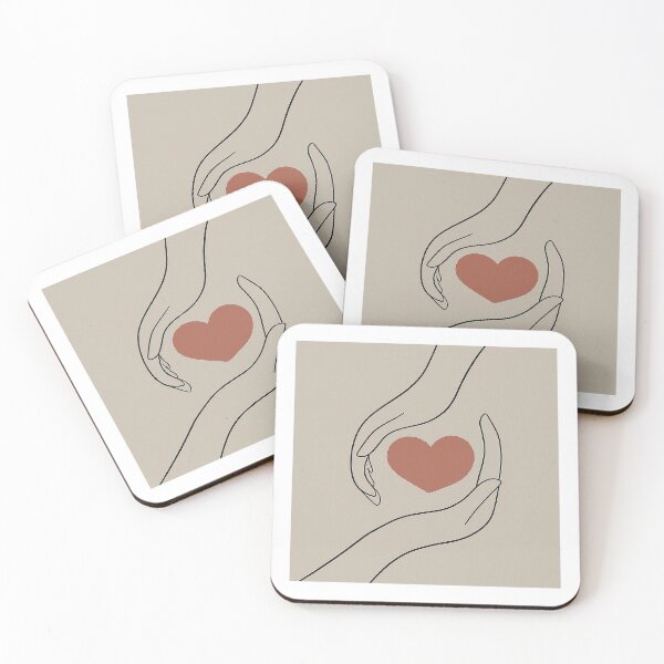 Item preview, Heart in Hands: Minimalist Love designed and sold by SeanOsShirts.