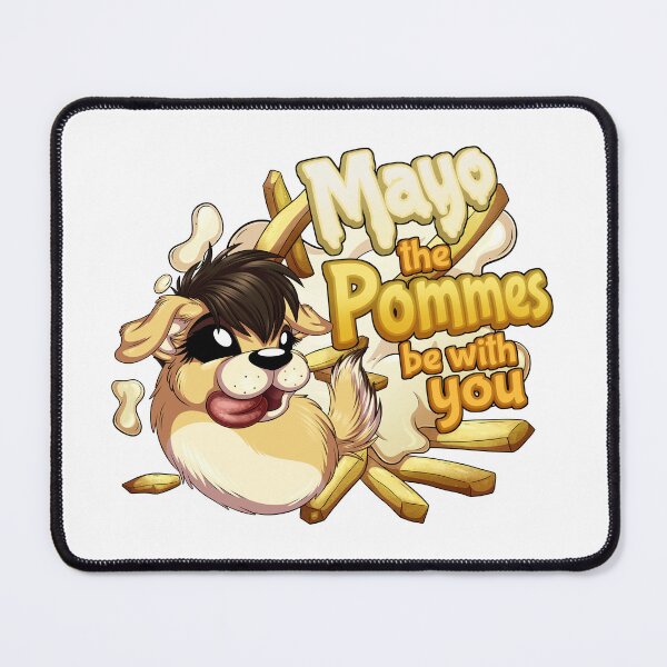 Item preview, Mayo the Pommes be with you designed and sold by LupiArts.
