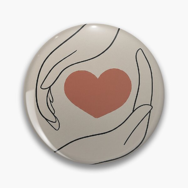 Item preview, Heart in Hands: Minimalist Love designed and sold by SeanOsShirts.