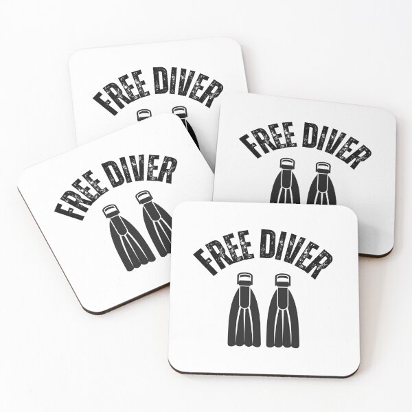 Item preview, Freediving Graphic with Fins designed and sold by SLGA-Designs.