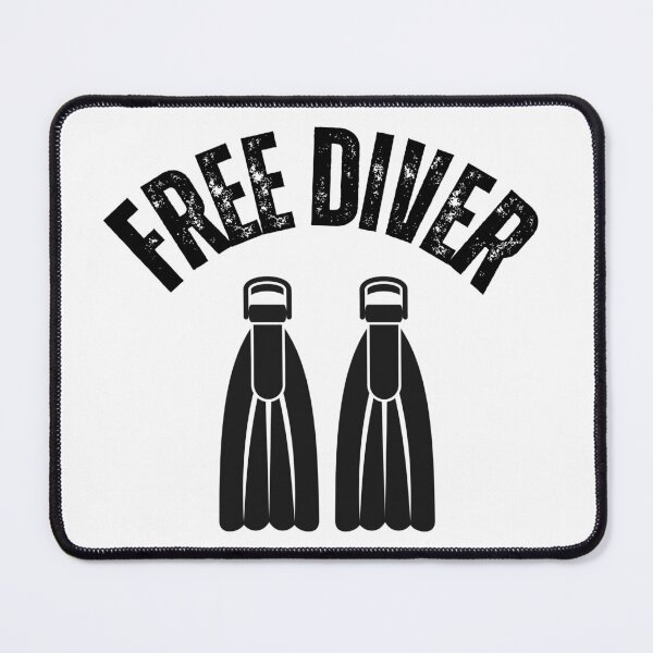 Item preview, Freediving Graphic with Fins designed and sold by SLGA-Designs.