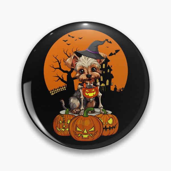 Item preview, Yorkshire Terrier Dog Halloween designed and sold by Blok45.