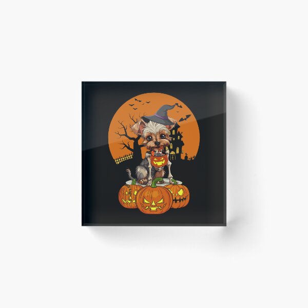 Item preview, Yorkshire Terrier Dog Halloween designed and sold by Blok45.
