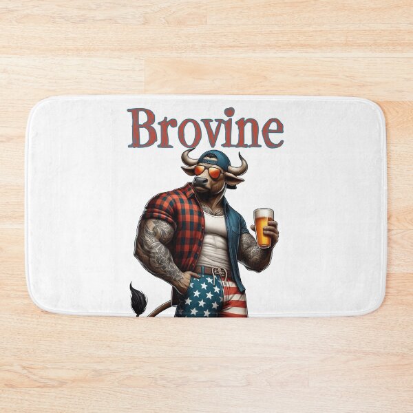 Item preview, Brovine 2 - Buff bovine dude models bro style designed and sold by Matthew Kinnersly.