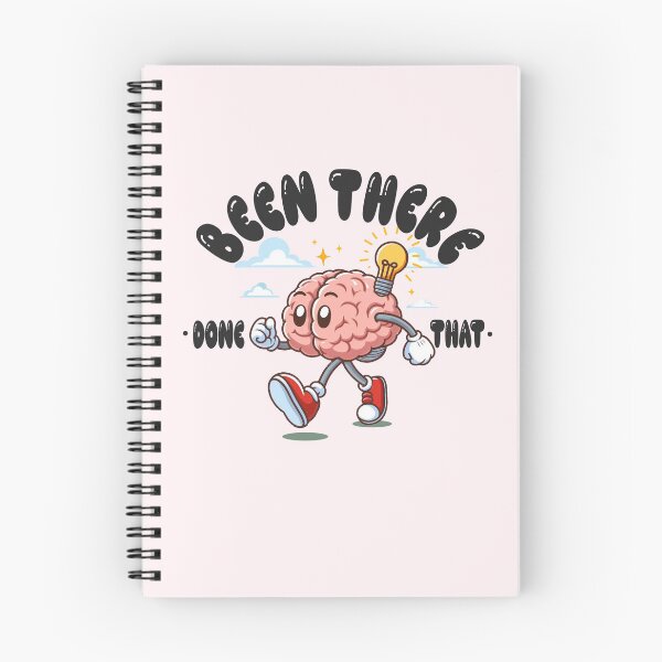 Item preview, Cute Brain Walking Been there done that kawaii designed and sold by StylishDesigns_ByJohn.