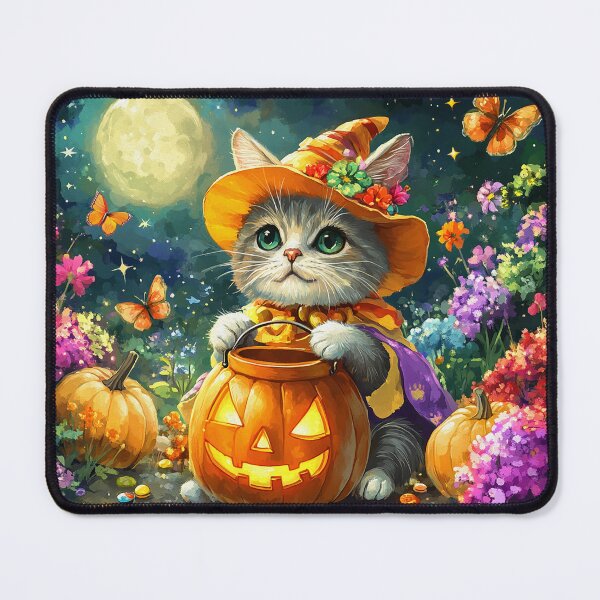 Item preview, Little Kitten Witch designed and sold by Claudia Bartoli-McKinney.