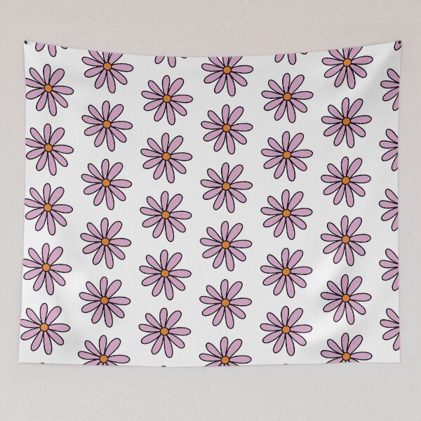 Item preview, Daisy Flower Drawing Light Pink  designed and sold by MrsCreative1.