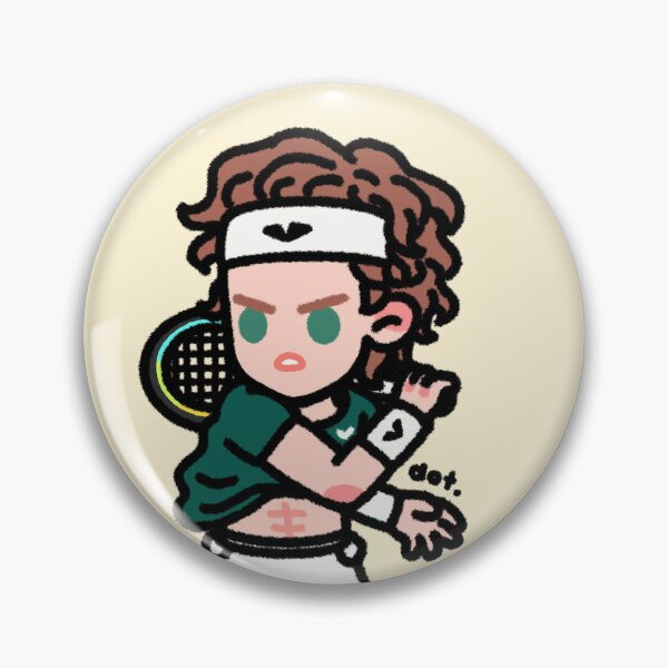 Item preview, Andrey Rublev forehand designed and sold by ourhappyface.