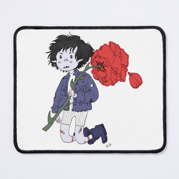 Item preview, Marceline with a giant red rose designed and sold by sadnettles.