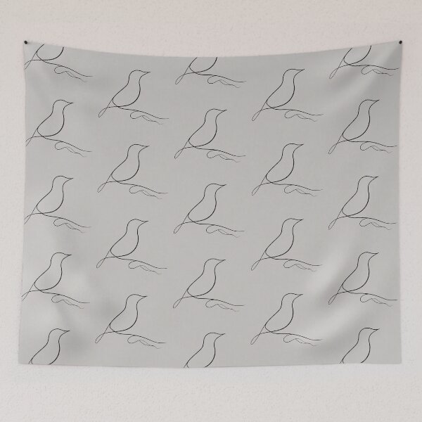Item preview, Graceful Perch: Minimalist Bird on Branch designed and sold by SeanOsShirts.