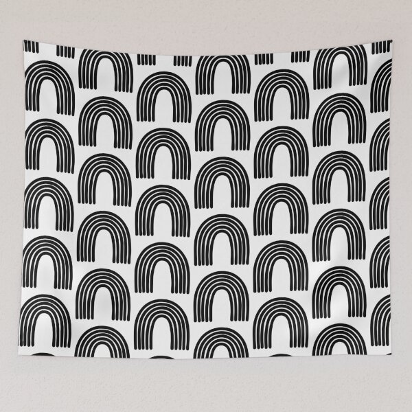 Item preview, Rainbow Drawing Black  designed and sold by MrsCreative1.
