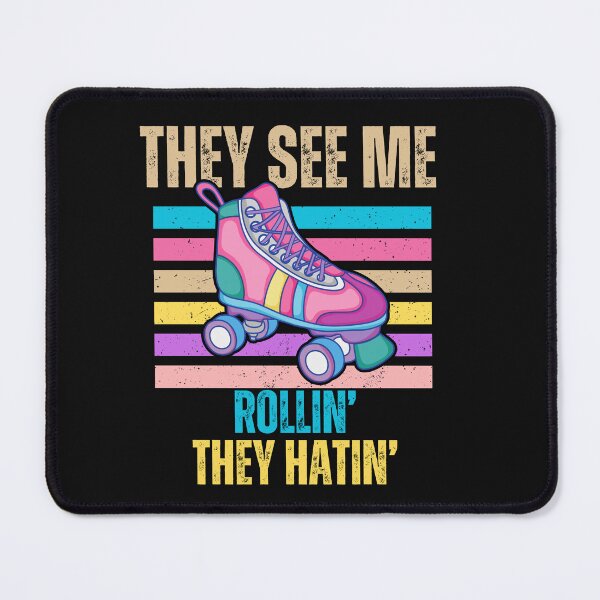 Item preview, Retro They See Me Rollin' They Hatin' designed and sold by AlienOccupation.