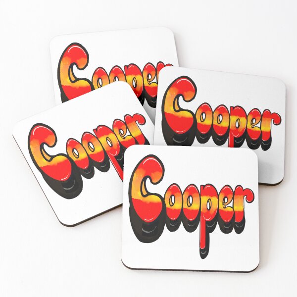Item preview, Cooper top 10 best Personalized personalised Custom Name gift ideas for boys and men Cooper designed and sold by Artonmytee.