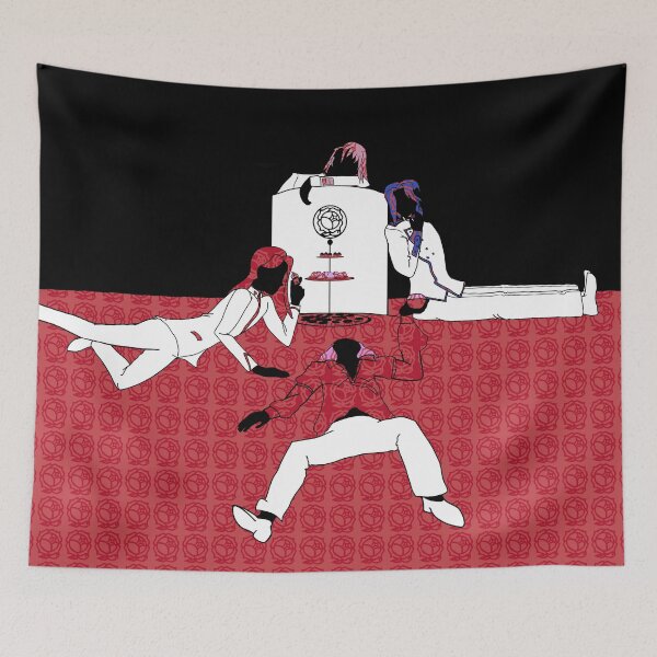 Item preview, Dead Boys Of Ohtori Academy Rose Silhouette designed and sold by SunflowerEyeArt.