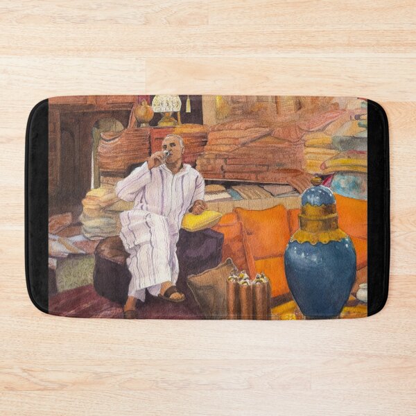 Item preview, Moroccan Rug Vendor designed and sold by Carlos Taylor.