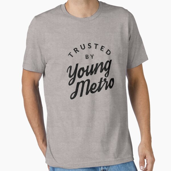 Vista previa del artículo con la obra «Con la confianza de Young Metro», diseñado y vendido por Primotees.