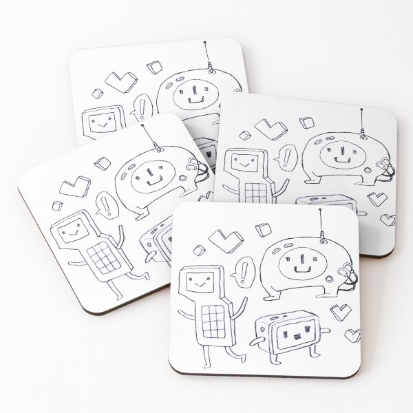 Item preview, Cute lil Bots designed and sold by sadnettles.