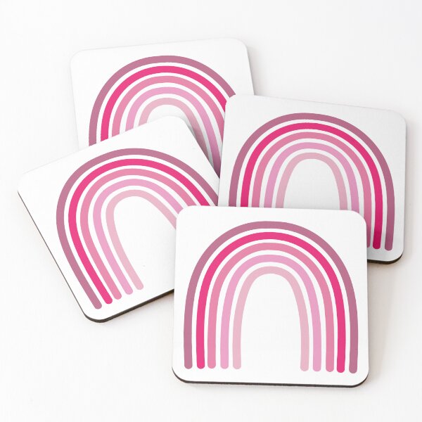 Item preview, Vibrant Rainbow Drawing Pink designed and sold by MrsCreative1.