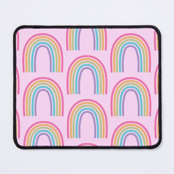 Item preview, Vibrant Rainbow Drawing Colorful Pink, Purple, Green, Orange, Blue designed and sold by MrsCreative1.