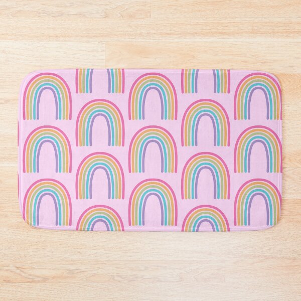 Item preview, Vibrant Rainbow Drawing Colorful Pink, Purple, Green, Orange, Blue designed and sold by MrsCreative1.