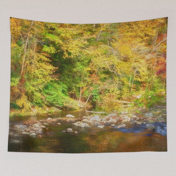 Item preview, Golden Reflections Waterfalls Great Smoky Mountains X131 designed and sold by RichFrancoCars.