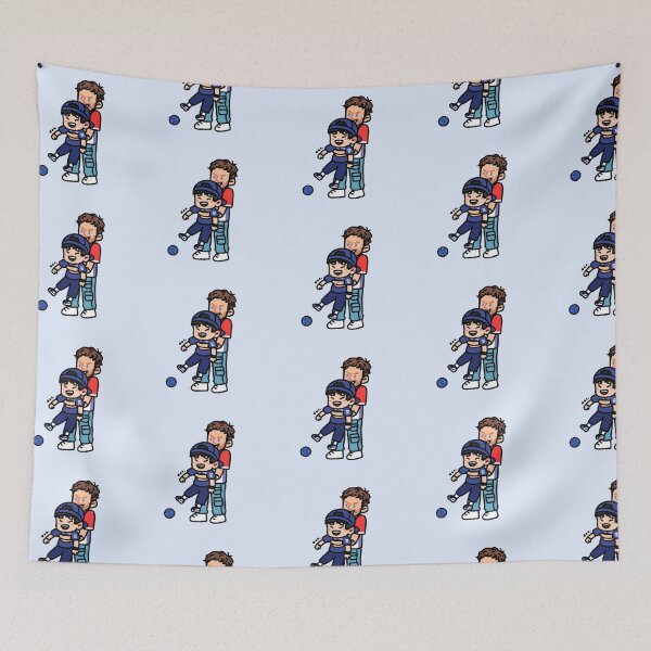 Item preview, Yuki Tsunoda & Pierre Gasly designed and sold by ourhappyface.
