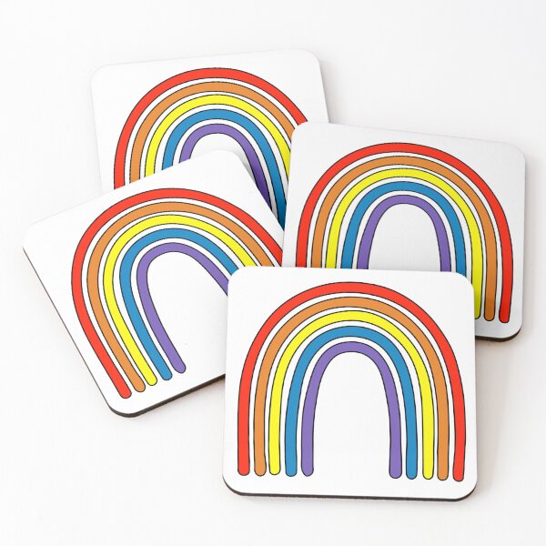 Item preview, Vibrant Rainbow Drawing Bright Colorful  designed and sold by MrsCreative1.