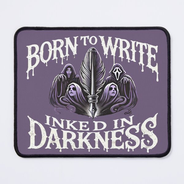 Item preview, Born to Write, Inked in Darkness- Halloween Writer designed and sold by Rajasekar.
