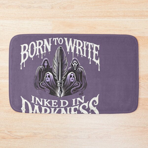 Item preview, Born to Write, Inked in Darkness- Halloween Writer designed and sold by Rajasekar.